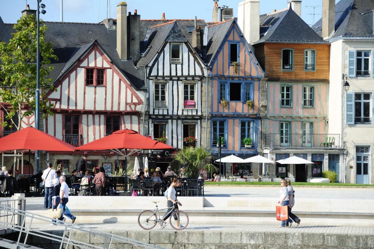 Appartement Moderne Finement Decore Avec Balcon A Vannes Centre 외부 사진